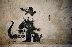 Banksy | The rat | Street Art