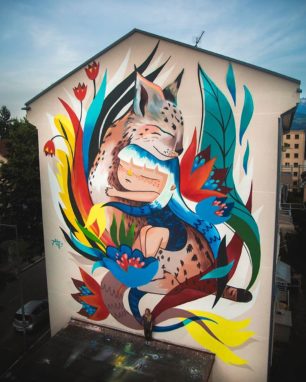 Julieta XLF | Mural | Street Art Fest Grenoble, France | 2019