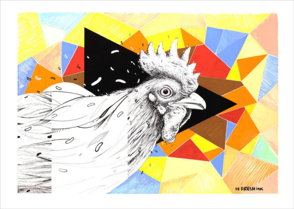 Un Gallo à La Défense