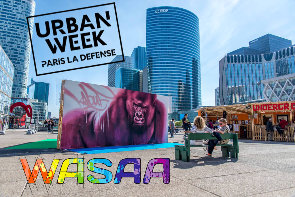 WASAA à l’Urban Week – Paris, La Défense – Sept. 19